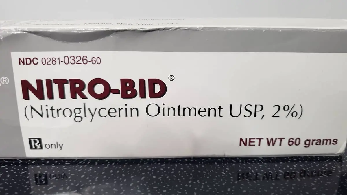 Nitroglycerin Ointment Box