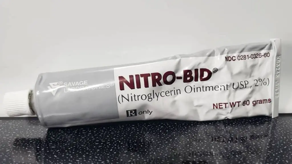 Nitroglycerin Ointment Tube