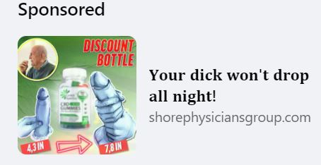 Green Spectra CBD Gummies for penis enlargement Facebook ad